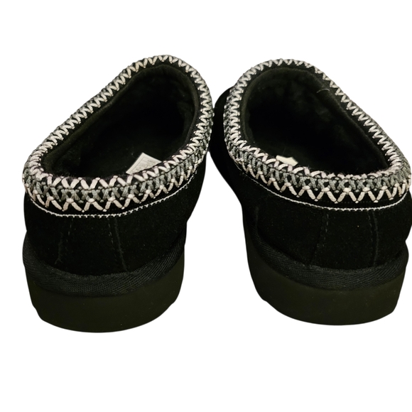 UGG Black Suede Tasmen Slippers - Picture 6 of 12